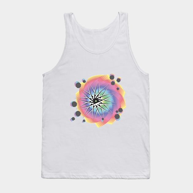 Colorful abstract patterns Tank Top by VanBinFin